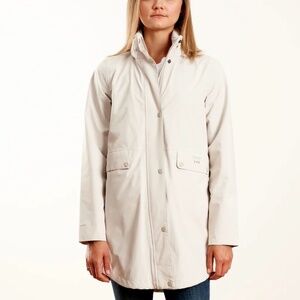 Barbour Katafront Jacket Vented, Hide-away Hood Color: Mist
